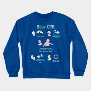 5 Steps to Baby CPR Crewneck Sweatshirt